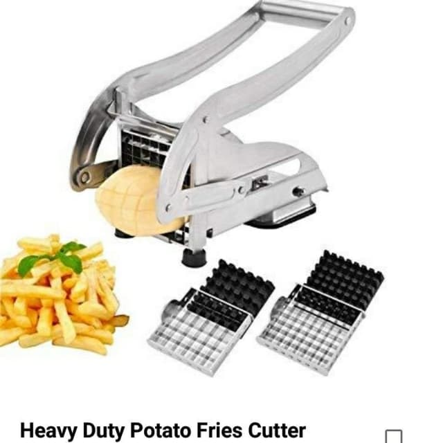 Heavy duty potatoes cutter