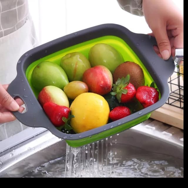 Silicone Draining bowl